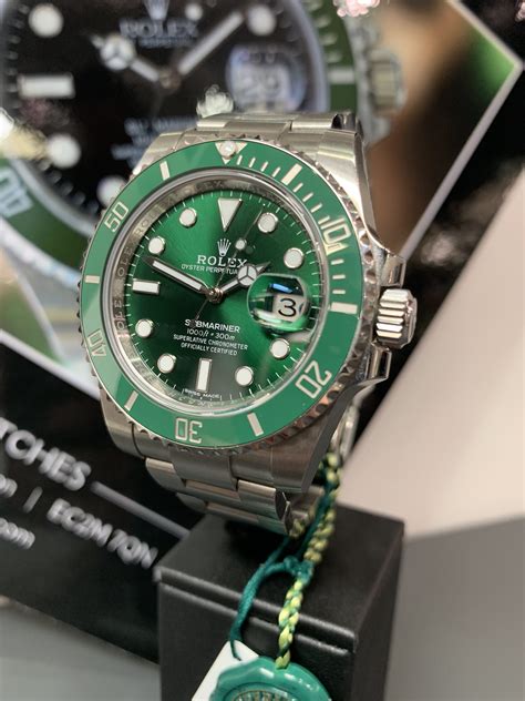 rolex submariner diamond face|authentic hulk face rolex submariner.